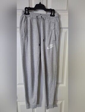 Women's Nike Light Grey Style Fleece Joggers